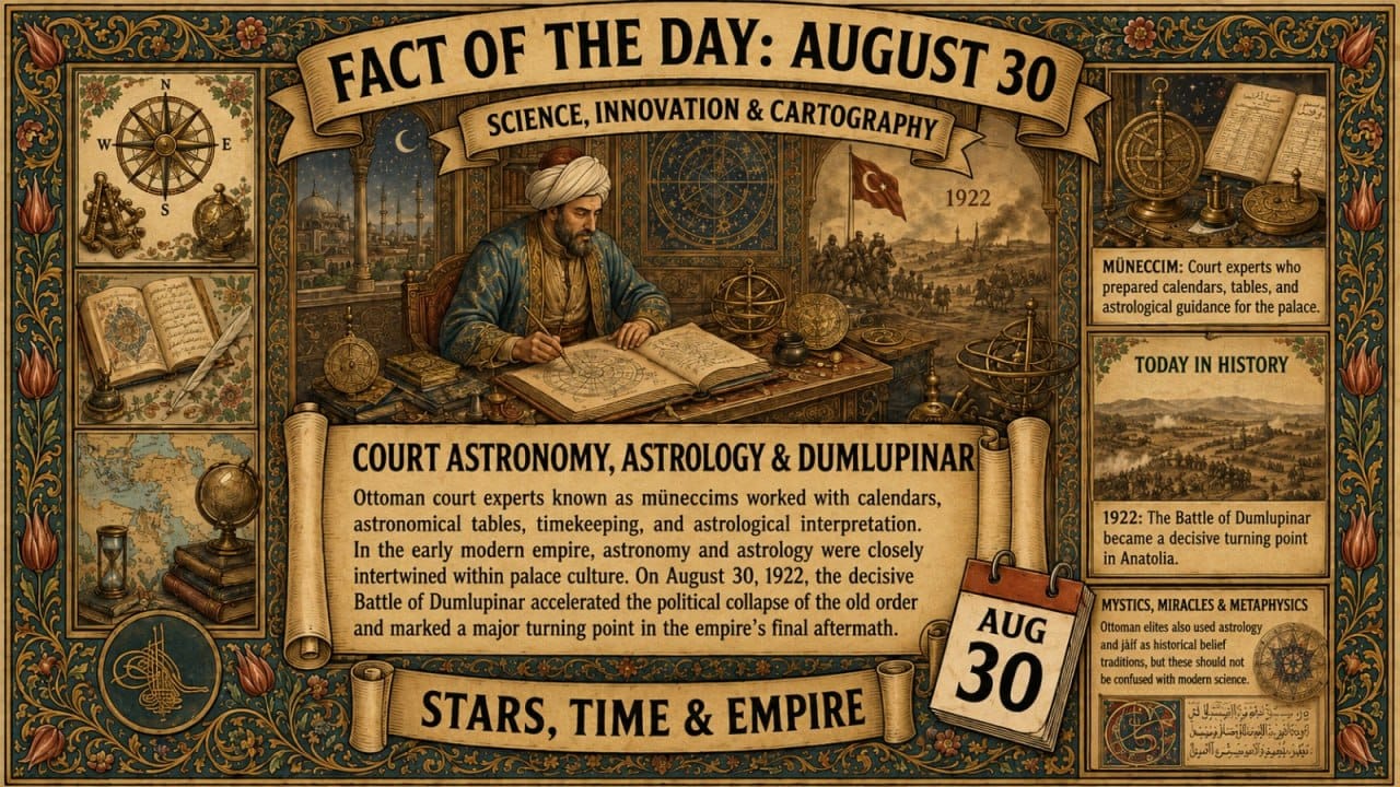 SCIENCE, INNOVATION & CARTOGRAPHY — August 30